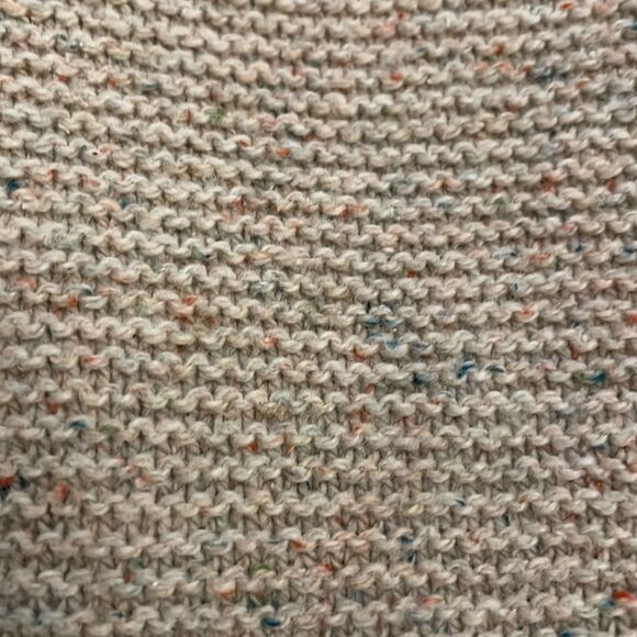 J. Jill Tan Knit Open Cardigan Sweater Womens Size Small Cotton Silk Long Sleeve - Picture 10 of 11